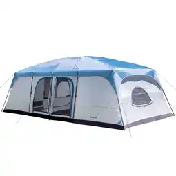 Decathlon Enkellaags tunneltent - Tonsberg Protect voor 10 personen - Meshdak, muggengaas aanbieding
