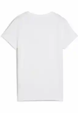 Decathlon ESS METALLIC No. 1 Logo T-shirt voor dames PUMA White Metallic Silver aanbieding