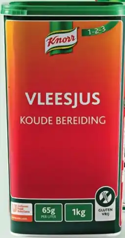 Sligro Knorr Vleesjus koude bereiding aanbieding
