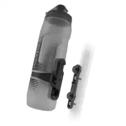Decathlon TWIST Bottle 800 + Bike Base Set - transparant zwart aanbieding