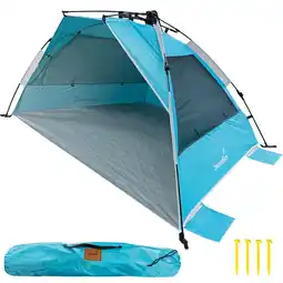 Decathlon Strandtent Skal - Schuiltent - Zonnescherm - Snelstart - UV-bescherming 80+ aanbieding