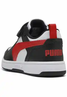 Decathlon PUMA Rebound V6 Lo sneakers voor kinderen PUMA White For All Time Red Black aanbieding