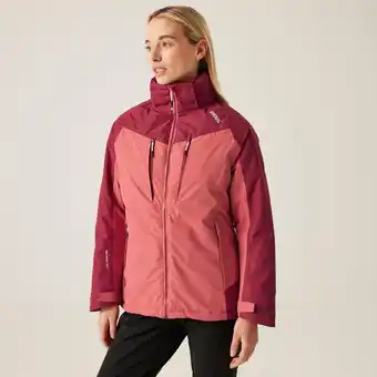 Decathlon REGATTA Regatta Jassen WnWinCalderdaleII DAMES Mineral Red/Rumba Red aanbieding