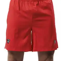 Decathlon Padelshort Drop Shot Airam JMD 2023 Man Rode kleur aanbieding