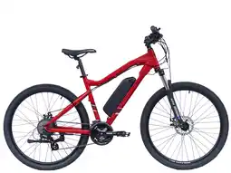 Decathlon Villette le Sommet, e-MTB 13Ah 24sp 27.5 inch rood aanbieding