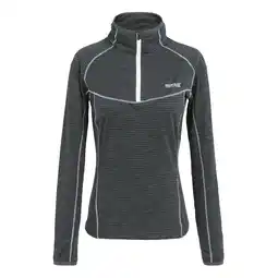 Decathlon Dames Yonder II Half Zip Fleece Top (Afdichting Grijs) aanbieding
