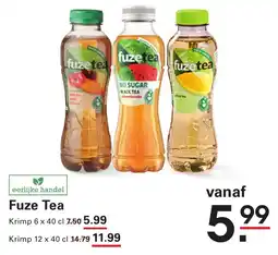 Sligro Fuze Tea aanbieding