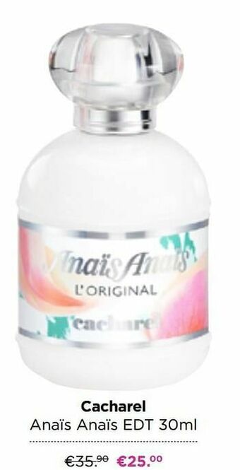 ICI PARIS XL Cacharel anaïs anaïs edt aanbieding