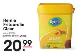 Sligro Remia Frituurolie Clear aanbieding