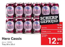 Sligro Hero Cassis aanbieding
