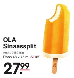 Sligro OLA Sinaassplit aanbieding