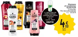 Cora Shampoo of conditioner gliss kur aanbieding