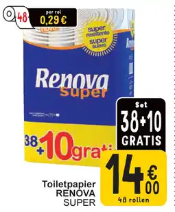 Cora Toiletpapier renova super aanbieding