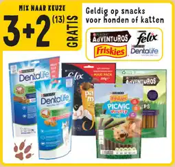 Cora Geldig op snacks voor honden of katten aanbieding