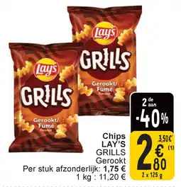 Cora Chips lay's grills aanbieding