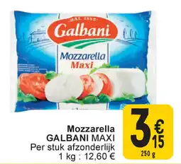 Cora Mozzarella galbani maxi aanbieding
