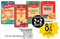 Cora Kaas in sneden entremont aanbieding