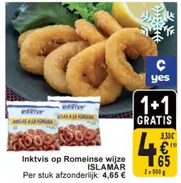 Cora Inktvis op Romeinse wijze Islamar aanbieding