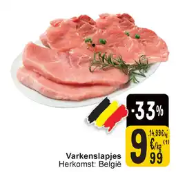 Cora Varkenslapjes aanbieding