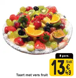 Cora Taart met vers fruit aanbieding