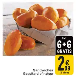Cora Sandwiches aanbieding