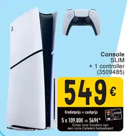 Cora Console slim + 1 controller aanbieding