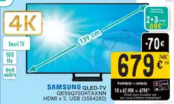 Cora Samsung Qled-TV QE55Q70DATXXNN aanbieding