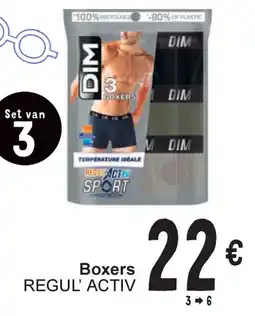 Cora Boxers Regulactiv sport aanbieding