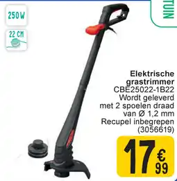 Cora Elektrische grastrimmer CBĔ25022-1B22 aanbieding