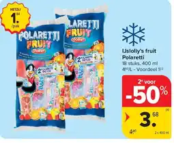 Carrefour IJslolly’s fruit Polaretti aanbieding