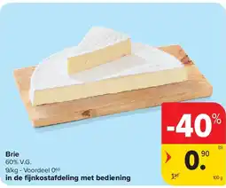 Carrefour Brie aanbieding