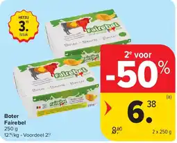 Carrefour Boter Fairebel aanbieding