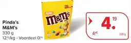 Carrefour Pinda’s M&M’s aanbieding