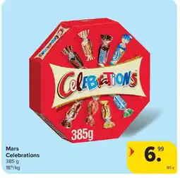 Carrefour Mars Celebrations aanbieding