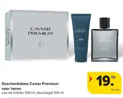 Carrefour Geschenkdoos Caviar Premium voor heren aanbieding