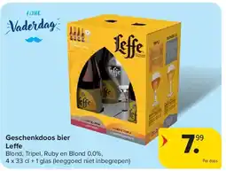 Carrefour Geschenkdoos bier Leffe aanbieding
