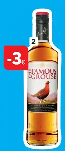 Carrefour Whisky The Famous Grouse aanbieding