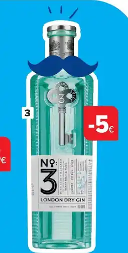 Carrefour London Dry Gin N°3 aanbieding