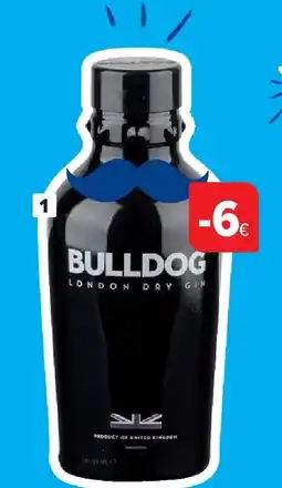 Carrefour London Dry Gin Bulldog aanbieding