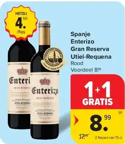 Carrefour Spanje Enterizo Gran Reserva Utiel-Requena aanbieding