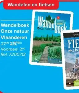 Wandelboek Onze natuur Vlaanderen