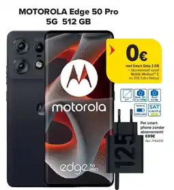 Carrefour MOTOROLA Edge 50 Pro 5G 512 GB aanbieding