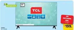 Carrefour TCL 32V5C 4K TV aanbieding