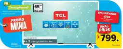Carrefour TCL 65Q6C 4K TV aanbieding