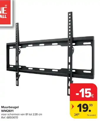 Carrefour Muurbeugel WM2611 aanbieding