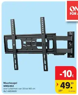Muurbeugel WM2453