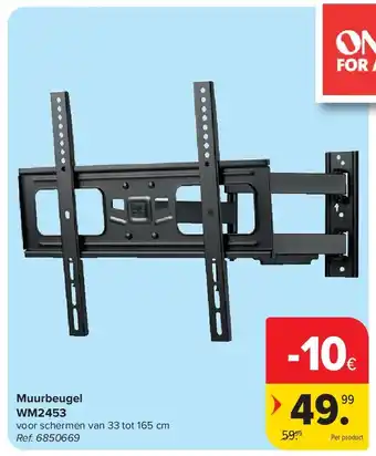 Carrefour Muurbeugel WM2453 aanbieding