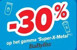 Carrefour op het gamma ‘Super-X-Metal aanbieding