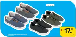 Carrefour Linnen tennisschoenen voor heren aanbieding