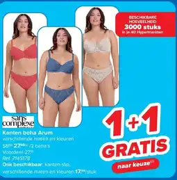Carrefour Kanten beha Arum aanbieding